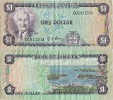 1976 , 1 dollar ( P-59a ) - Jamaica