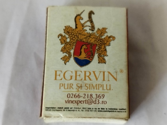 bnk div - Cutie de chibrituri - Romania - Egervin