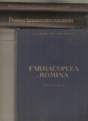 Farmacopeea romana 1956 3 foto