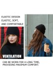 Șapcă tricotată, șapcă de iarnă pentru bărbați și femei, unisex, confortabilă, respirabilă, moale, subțire