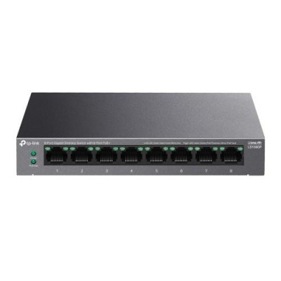 TP-LINK 8-PORT GIGABIT SWITCH 8- PoE+ foto