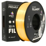 Filament PLA Silk Brass Negru 1kg - Smart Print compatibil