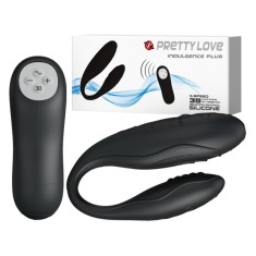 Vibrator Indulgence Plus 30 Moduri Vibratii, 3 Intensitati Vibratii, Silicon, USB, Negru