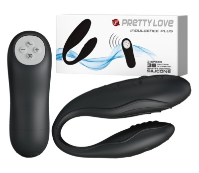 Vibrator Indulgence Plus 30 Moduri Vibratii, 3 Intensitati Vibratii, Silicon, USB, Negru foto