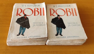 W. Somerset Maugham - Robii - 2 volume (1939) traducere Jul. Giurgea foto
