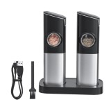 Set 2 rasnite electrice pentru sare si piper si condimente Adsinio