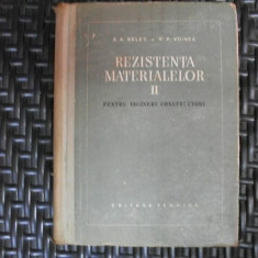 Rezistenta Materialelor Vol 2 - A.a. Beles, R.p. Voinea ,550433