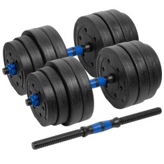 HALTERE REGLABILE CU CONECTOR 2 X 10 KG REBEL ACTIVE foto