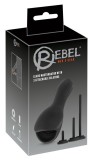 Masturbator cu vibratii cu 3 dilatatoare detasabile Glans Vibrator with 3