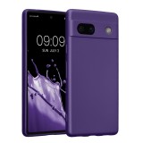 Husa Kwmobile pentru Google Pixel 7a, Mov, Silicon, KWM000019YG006C, Carcasa