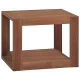 Cumpara ieftin Dulap de baie suspendat, 45x45x30 cm, lemn masiv de tec