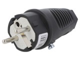Mufă Conector Alimentare AC 2P PE 250V 16A Pe Cablu