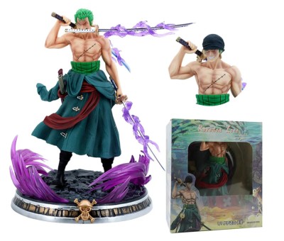 Figurina One Piece Zoro 21 3 sabii cm anime foto