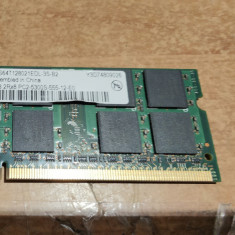 Ram Laptop Quimonda 1GB DDR2 PC2-5300S HYS64T128021EDL-3S-B2