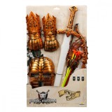 Set pentru cavaler, sabie si scut cu lumini si sunete, Paladin