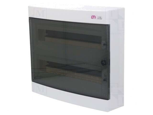 Carcasă pentru Aparatură Modulară IP40 Albă ABS 36 Module