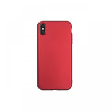 Carcasa iPhone XS Max Just Must Uvo Red (material fin la atingere, slim fit)