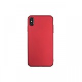 Carcasa iPhone XS Max Just Must Uvo Red (material fin la atingere, slim fit)