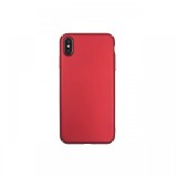 Carcasa iPhone XS Max Just Must Uvo Red (material fin la atingere, slim fit)