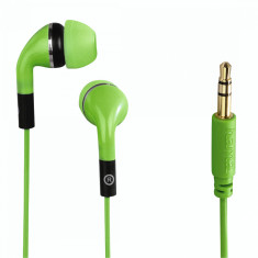 Casti Telefon Hama Flip In-Ear Stereo Green foto