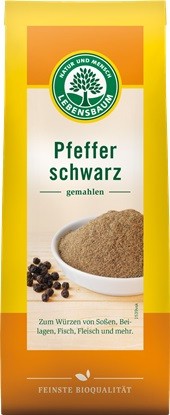 Piper Negru Ecologic Macinat Lebensbaum 50gr