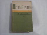 TITUS LIVIUS - De la fundarea Romei - volumul 2