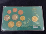 Germania 2002 F - Set euro de la 1 cent la 2 euro + 1 marcă germană 1981