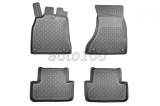 Covorase Auto Cauciuc Frogum Skoda Fabia II (2007-2014), Seat Cordoba (2002-2009), Margine Protectie 1cm