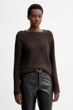 Marc O&#039;Polo pulover de bumbac culoarea maro, 511605960113