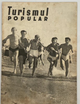 Revista Turismul Popular 1948 - continuare la revista Romania buletinul ONT foto