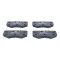 Placute frana Mercedes G-Class (W460) 03.79-08.93, G-Class (W461) 09.89-, G-Class (W463) 09.89-12.18, G-Class Cabrio (W463) 09.89-02.18, T1 Box (601