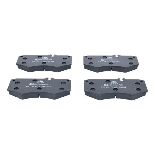 Placute frana Mercedes G-Class (W460) 03.79-08.93, G-Class (W461) 09.89-, G-Class (W463) 09.89-12.18, G-Class Cabrio (W463) 09.89-02.18, T1 Box (601