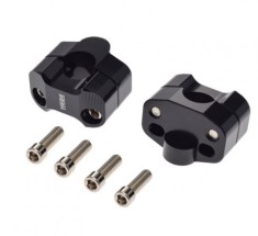 Adaptor inaltator ghidon moto, 22mm, culoare negru Hebe Cod Produs: MX_NEW AW5146