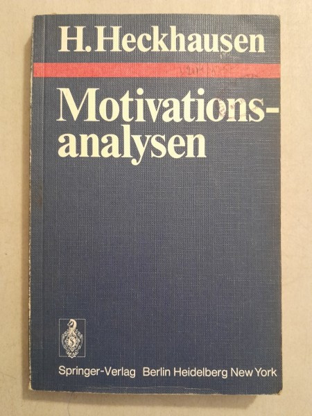 Motivations-analysen - H. Heckhausen