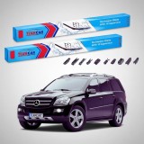 Cumpara ieftin Ștergătoare Mercedes-Benz Clasa GL X164 2006-2012 | Set Față Flat &ndash; TeamCar&reg;