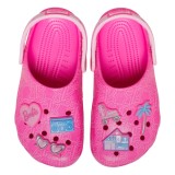 Saboti Crocs Classic Mattel Pink Barbie Kids Multicolor - Multi