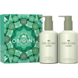 Origins Discovery Set Ginger Aromatic Hand Wash &amp; Lotion Duo set cadou pentru corp