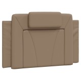 Cumpara ieftin Perna pentru tablie pat, Viana, cappuccino, 90 cm, piele artificiala