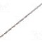 Burghiu pentru metal, 2mm, HSS, lungime 85mm, ALPEN-MAYKESTAG - 0050100200100