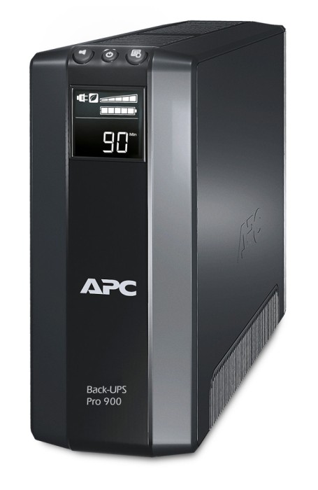 UPS APC &quot; Back-UPS RS&quot; Line Int. cu manag,mini tower,900VA/540W,AVR,Schukox5,,LCD,1-20 min.,&quot;BR900G-GR&quot;,prelung garantie(WBEXTWAR1YR--01/WBEXTWAR3YR--