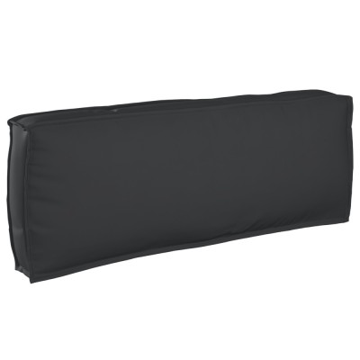 vidaXL Set de perne pentru palet 2 pcs Negru 120 x 80 x 12 cm foto