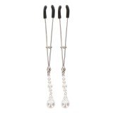 CLIP-urile CU Perle Silver