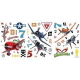 Autocolant Value Planes, Sticker tematic pentru Papetarie, Acasa, Scoala, Birou