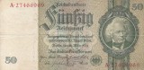 GERMANIA 50 reichsmark 1933 VF+!!!