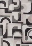 Covor Model Saxon 9206, Marime 140 x 200 cm, Crem, Antiderapant, Antialergic, Poliester si Latex, Living, Dormitor, Sufragerie, Birou