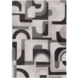 Covor Model Saxon 9206, Marime 140 x 200 cm, Crem, Antiderapant, Antialergic, Poliester si Latex, Living, Dormitor, Sufragerie, Birou