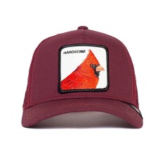 Sapca Goorin Bros trucker handsome rosu bordo - Cod 7289782558 foto