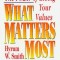 What Matters Most: The Power of Living Your Values