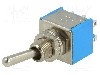 Intrerupator basculant, 3 pozitii, mod comutare ON-OFF-ON, DP3T, NINIGI - TSX203