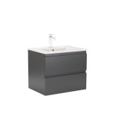 Dulap inferior Vario Forte 60 cu lavoar antracit-antracit